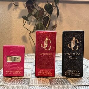 Lot of Jimmy Choo mini fragrances